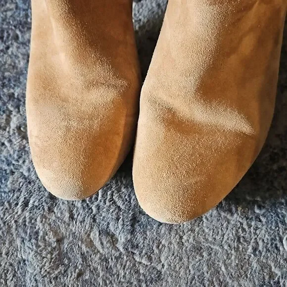 Tan Kate Spade Knott Mid Boot - 9 - Picture 4 of 7